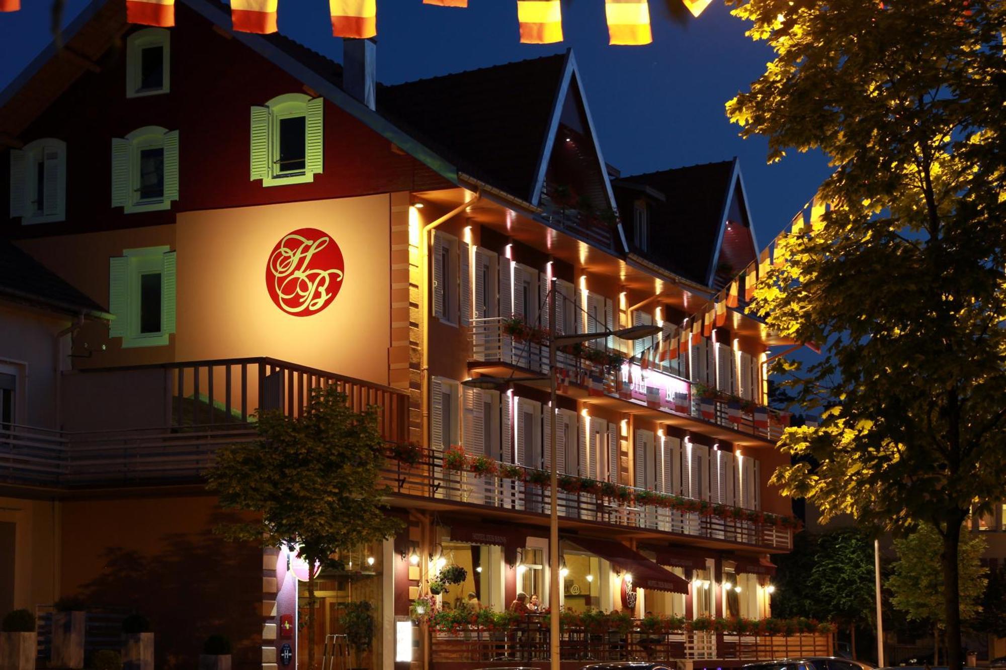 Logis Hotel Des Bains Жерарме Екстер'єр фото