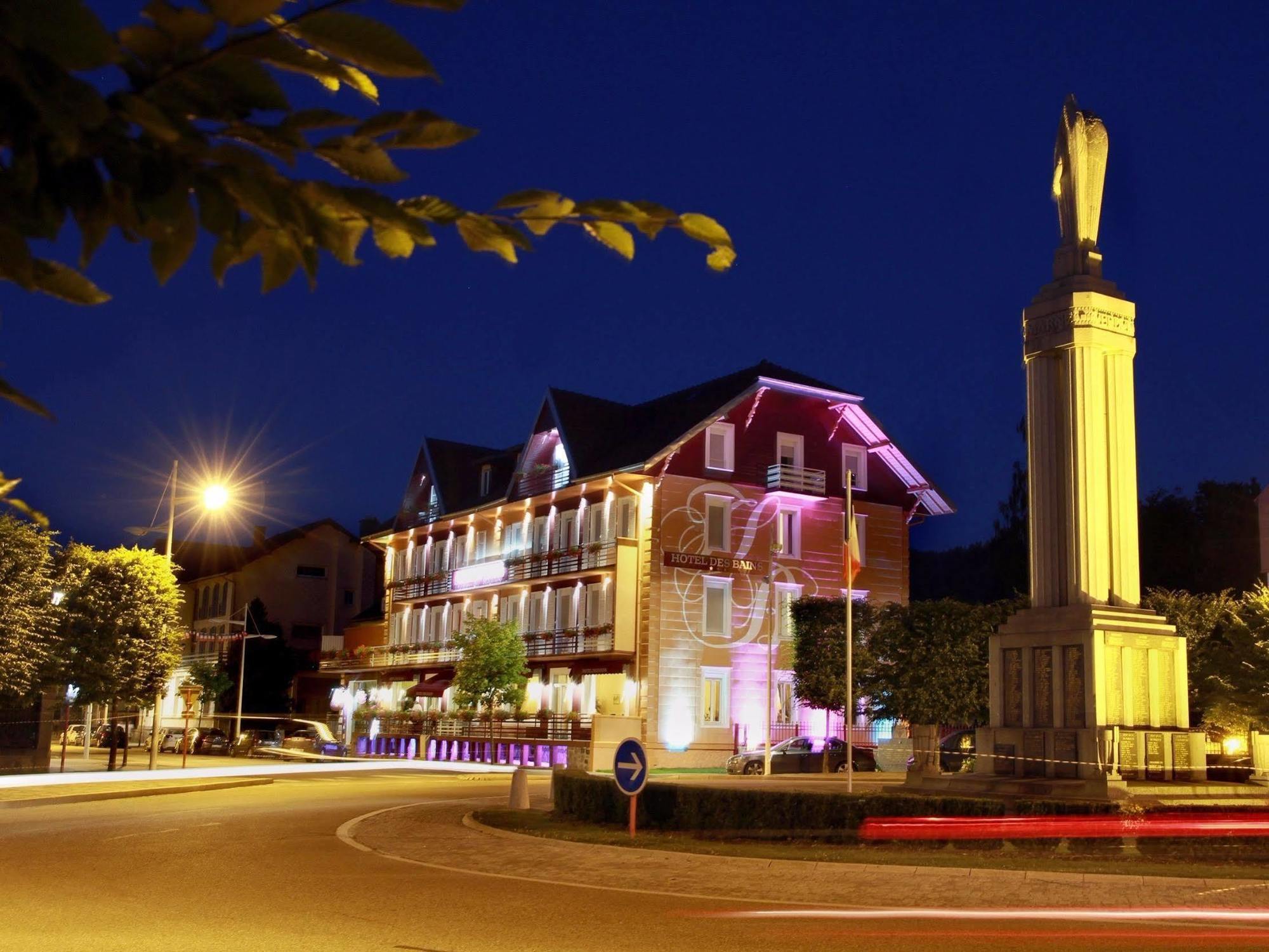 Logis Hotel Des Bains Жерарме Екстер'єр фото